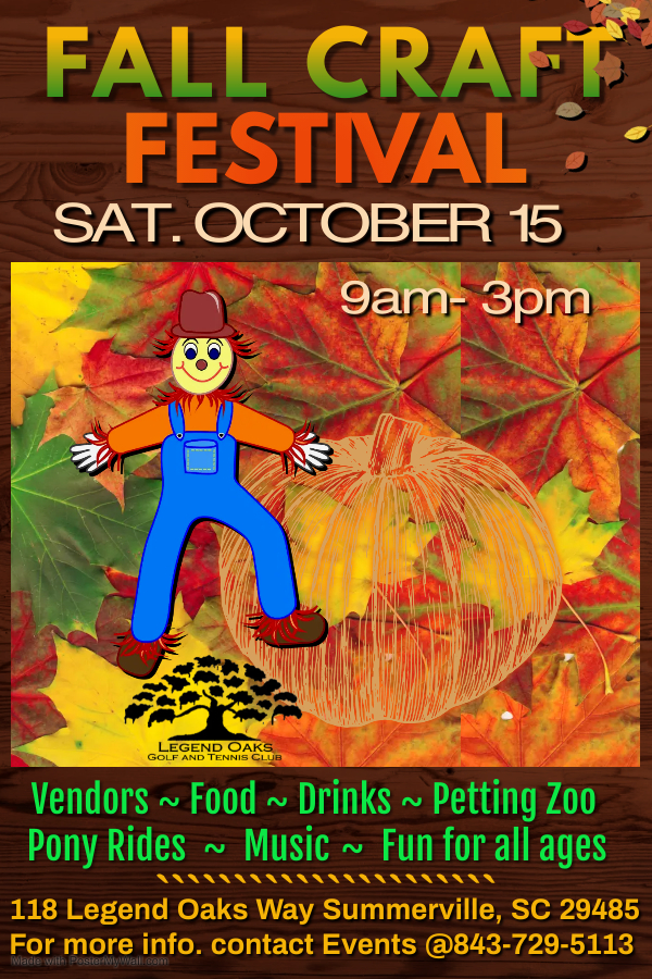 Autumn Craft Fair Poster Made with PosterMyWall