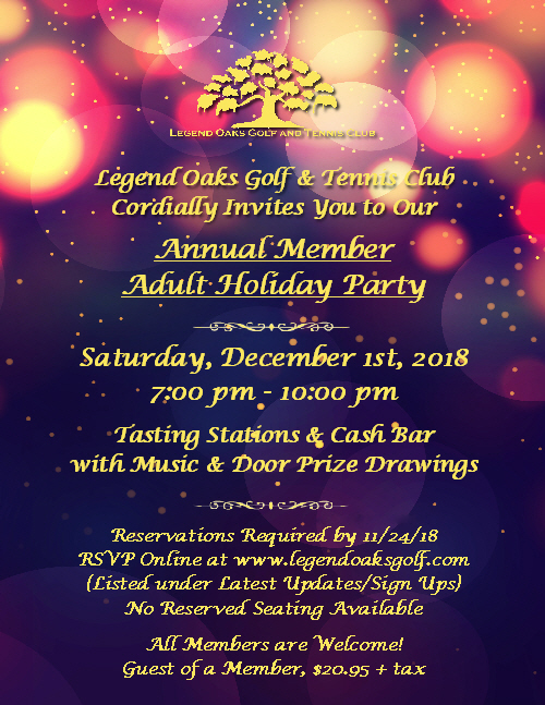 Adult Member Holiday Party 2018 WEB