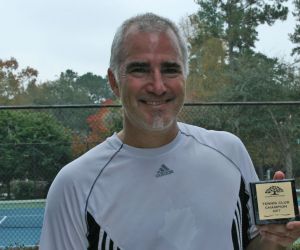 2017 Mens 4.0 Single Tennis Champion-Jeff Nixon
